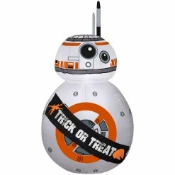 Gemmy Airblown Inflatable Star Wars BB-8 with Banner, Self-Inflates, G-74053