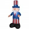 Gemmy Outdoor Airblown Inflatable Uncle Sam, 4 ft., G-44244