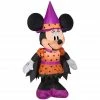 Gemmy Air-Blown Minnie as Witch Inflatable, Self-Inflates, G-222500