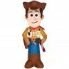 Gemmy Airblown Stylized Woody with Candy Cane Decor, G-115169