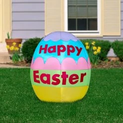 Gemmy Airblown Outdoor Easter Egg Decor -Gemmy Online Store 1634578 A1