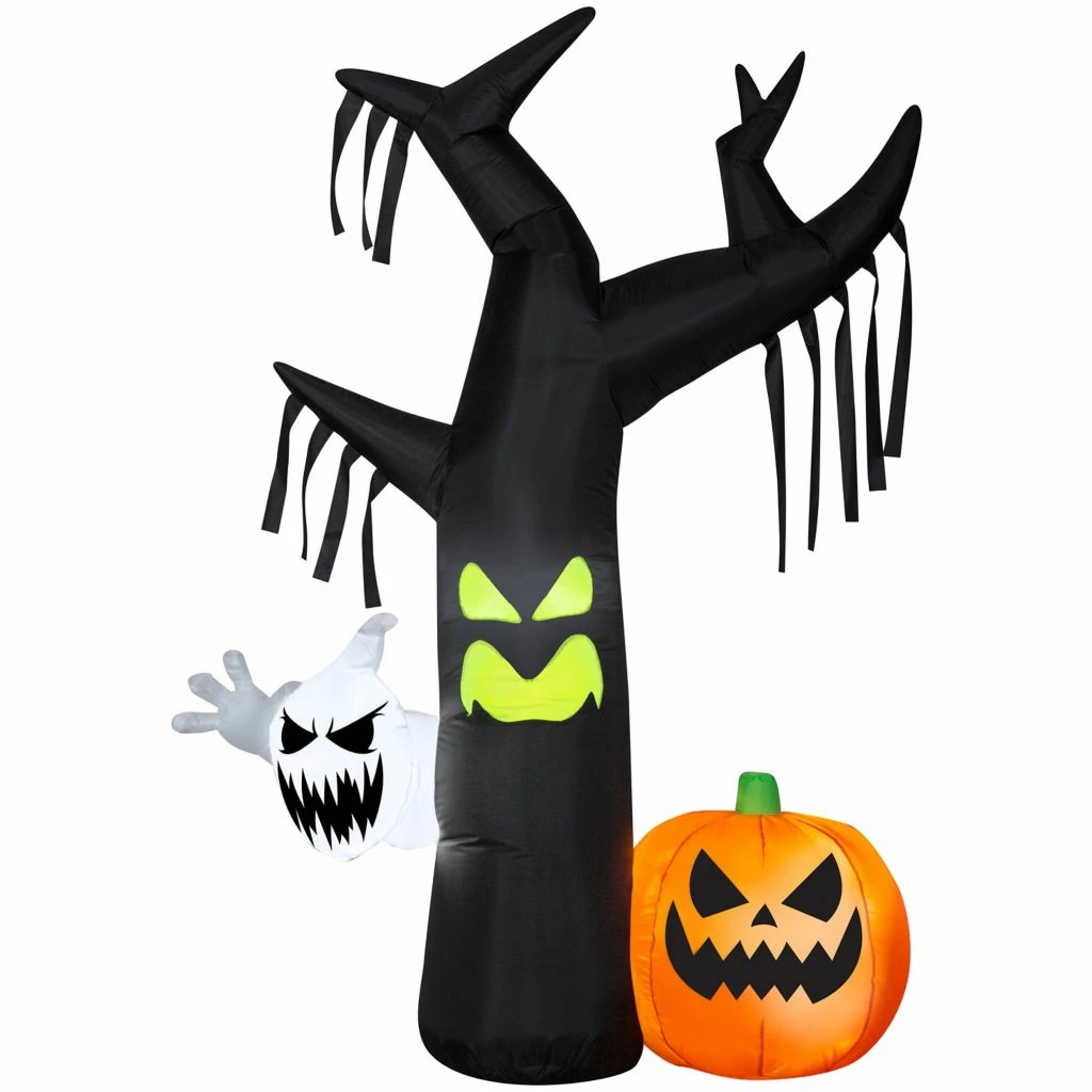 Gemmy Airblown Ghostly Tree Scene Inflatable Decoration, G-221840 3 Gemmy Airblown Ghostly Tree Scene Inflatable Decoration, G-221840