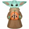 Gemmy Airblown-The Child with Pumpkin-SM-Star Wars -Gemmy Online Store 1694765