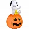 Gemmy Airblown-Snoopy on Pumpkin-MD-Peanuts (WM)