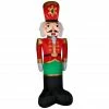 Gemmy Airblown Mixed Media Luxe Nutcracker -Gemmy Online Store 1736993