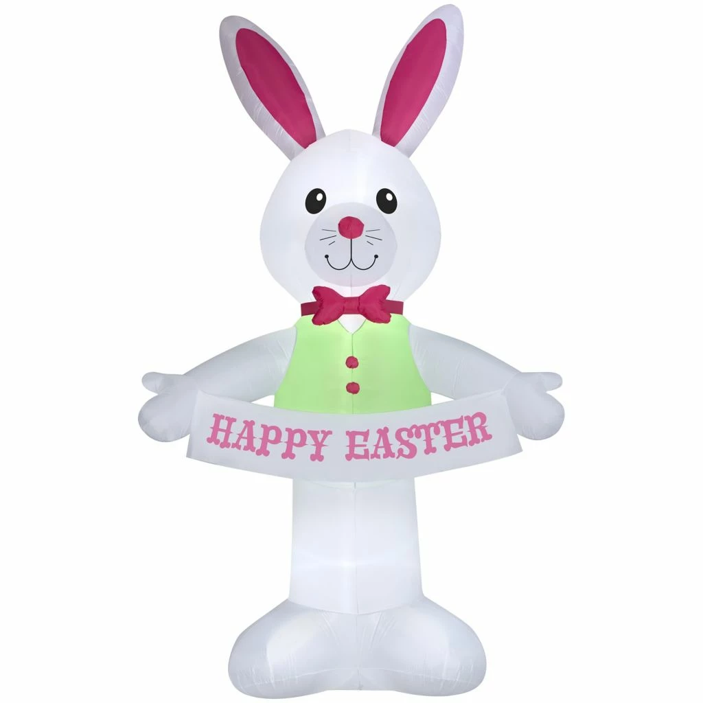Gemmy Airblown Giant Easter Bunny 3 Gemmy Airblown Giant Easter Bunny