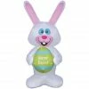 Gemmy Airdorable Airblown Whimsical Easter Bunny -Gemmy Online Store 1874449