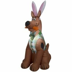 Gemmy Airblown Scooby In Easter Outfit SM