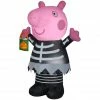 Gemmy Airblown Inflatable Peppa Pig in Skeleton Dress -Gemmy Online Store 1904189