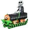 New! Gemmy Airblown Inflatable Jack Skellington on Coffin Sleigh 2 New! Gemmy Airblown Inflatable Jack Skellington on Coffin Sleigh -Gemmy Online Store 1904207