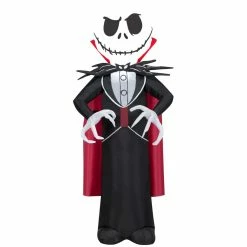 New! Gemmy Airblown Inflatable Jack Skellington as Vampire