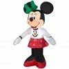New! Gemmy Airblown Inflatable Minnie Mouse in Snowman Sweater and Snowflake Skirt, G-119258 -Gemmy Online Store 1935149
