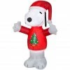 New! Gemmy Airblown Inflatable Snoopy with Christmas Tree Sweater, G-119306 -Gemmy Online Store 1935157