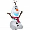 New! Gemmy Airblown Inflatable Olaf with Red Scarf, G-119634 2 New! Gemmy Airblown Inflatable Olaf with Red Scarf, G-119634 -Gemmy Online Store 1935164