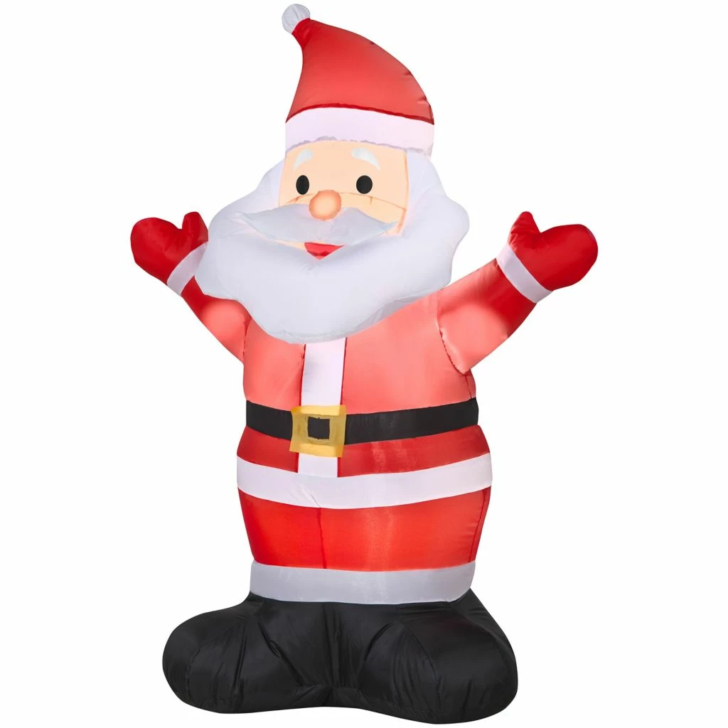 New! Gemmy Airblown Inflatable Santa, G-86457 3 New! Gemmy Airblown Inflatable Santa, G-86457